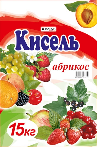 Кисель 1кг, 15кг в ассортименте - ТОО «ROYAL-FOOD»